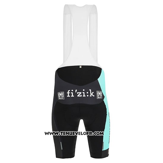 2019 Maillot Ciclismo Bianchi Countervail Noir Vert Manches Courtes et Cuissard